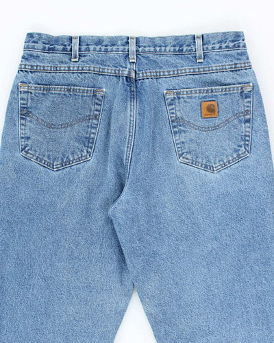 Vintage 2000's Carhartt Medium Wash Insulated Jeans - W34 L28