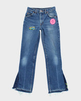 Vintage 80's Levi's 617 Orange Tab Flared Jeans - W24 L29