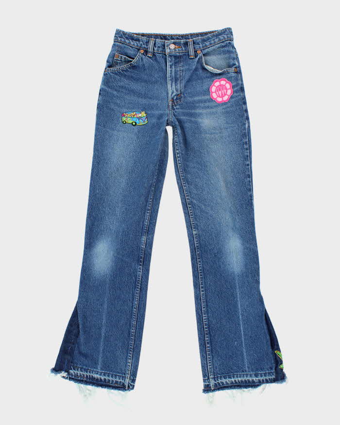 Vintage 80's Levi's 617 Orange Tab Flared Jeans - W24 L29