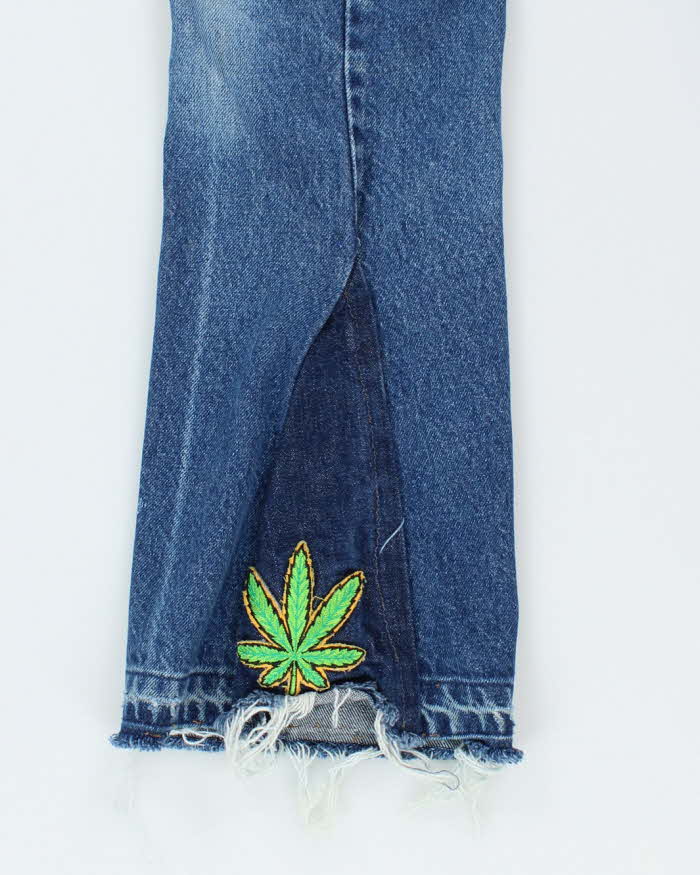 Vintage 80's Levi's 617 Orange Tab Flared Jeans - W24 L29