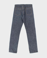 Vintage A.P.C Raw Dark Wash Selvidge Denim Jeans - W32 L35