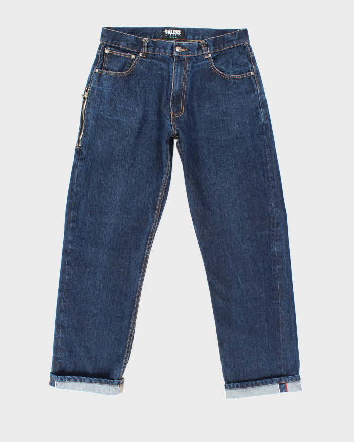 Vintage Unless Apparel Selvidge Denim Jeans - W32 L31