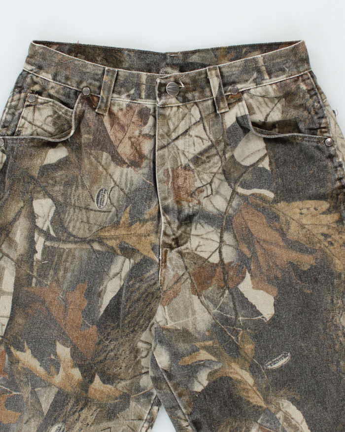 Vintage Y2K Real Gear Real Tree Camouflage Denim Jeans - W26 L27