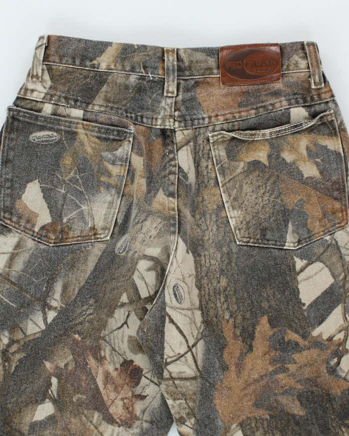 Vintage Y2K Real Gear Real Tree Camouflage Denim Jeans - W26 L27