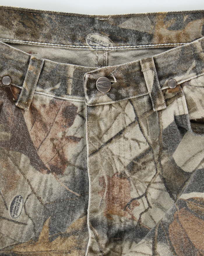 Vintage Y2K Real Gear Real Tree Camouflage Denim Jeans - W26 L27