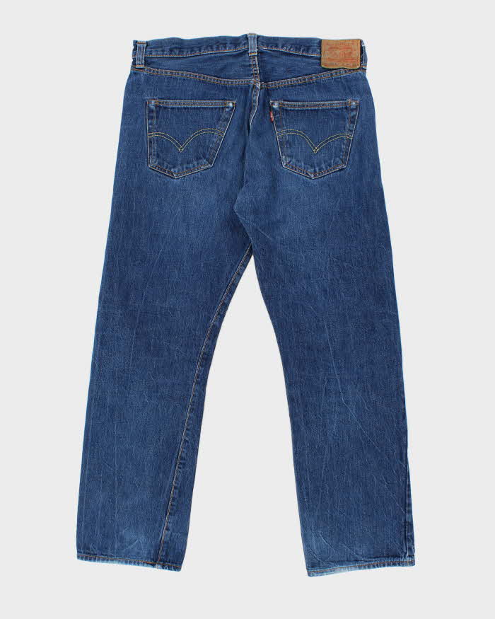Vintage 2000's Levi's 501xx Big E Repro Dark Wash Denim Jeans - W34 L29