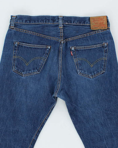 Vintage 2000's Levi's 501xx Big E Repro Dark Wash Denim Jeans - W34 L29