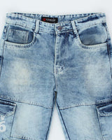 Vintage Y2K G-Star Raw Light Wash Cargo Jeans - W32 L28