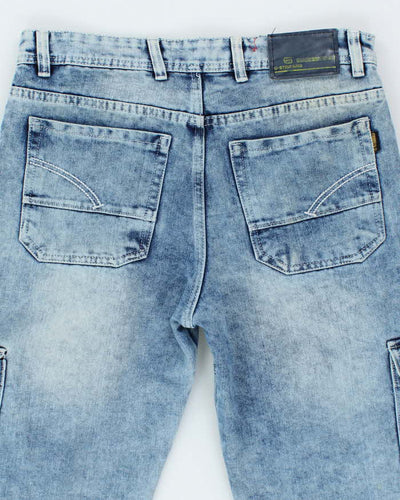 Vintage Y2K G-Star Raw Light Wash Cargo Jeans - W32 L28