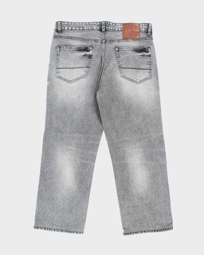 Vintage Tom Ford Grey Light Wash Relaxed Fit Jeans - W36 L26