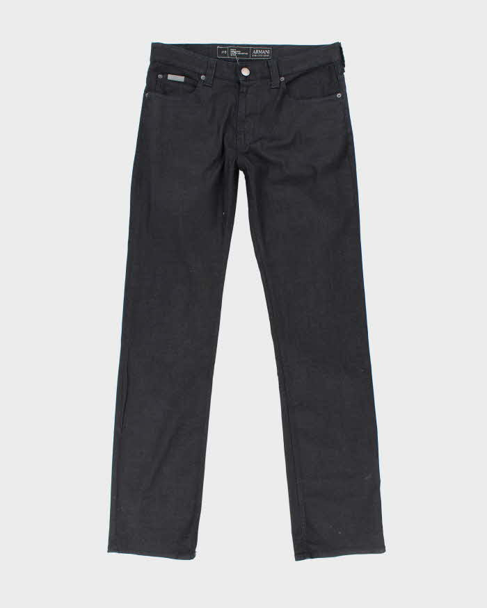 Vintage 2000's Armani Collezioni Dark Wash Slim Lightweight Jeans - W34 L34