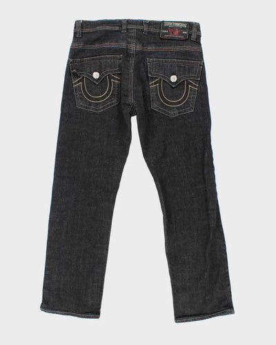 Vintage Y2K True Religion Relaxed Fit Dark Wash Jeans - W34 L29