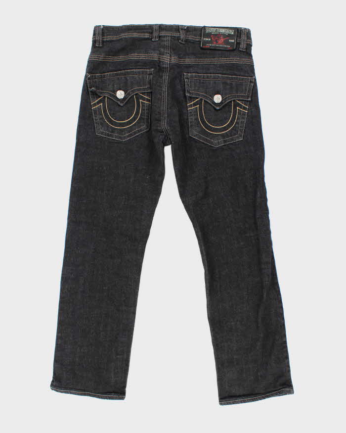 Vintage Y2K True Religion Relaxed Fit Dark Wash Jeans - W34 L29