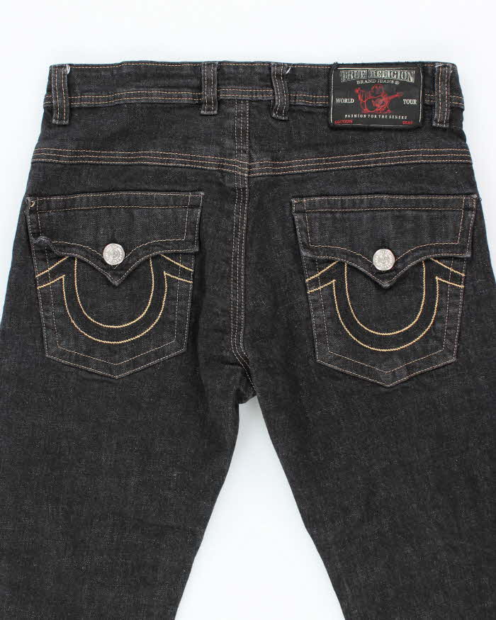 Vintage Y2K True Religion Relaxed Fit Dark Wash Jeans - W34 L29