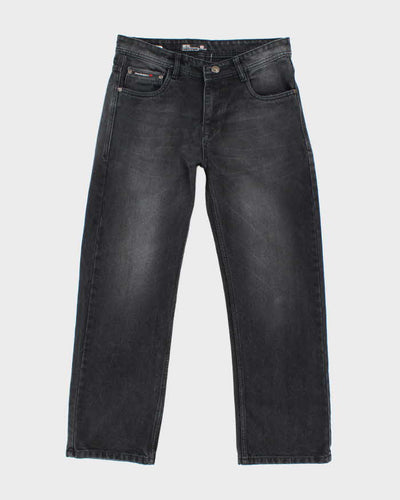 Vintage Y2K Diesel Black Wash Relaxed Fit Jeans - W32 L28