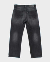 Vintage Y2K Diesel Black Wash Relaxed Fit Jeans - W32 L28