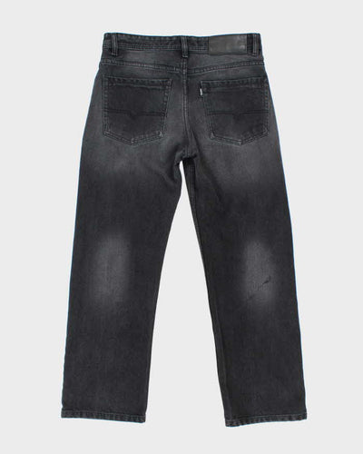 Vintage Y2K Diesel Black Wash Relaxed Fit Jeans - W32 L28