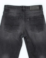 Vintage Y2K Diesel Black Wash Relaxed Fit Jeans - W32 L28
