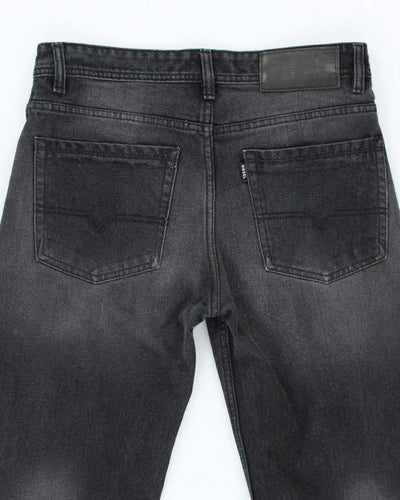 Vintage Y2K Diesel Black Wash Relaxed Fit Jeans - W32 L28