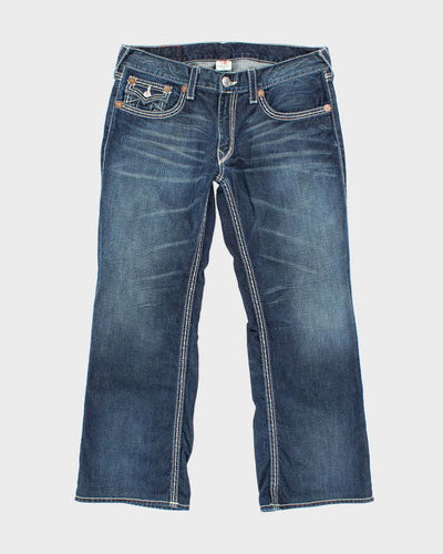 Vintage Y2K True Religion Dark Wash Relaxed Fit Jeans - W36 L29