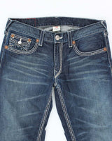 Vintage Y2K True Religion Dark Wash Relaxed Fit Jeans - W36 L29