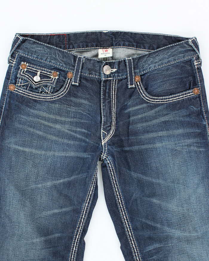 Vintage Y2K True Religion Dark Wash Relaxed Fit Jeans - W36 L29