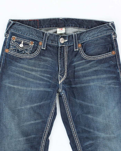 Vintage Y2K True Religion Dark Wash Relaxed Fit Jeans - W36 L29