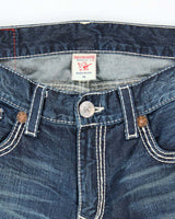 Vintage Y2K True Religion Dark Wash Relaxed Fit Jeans - W36 L29