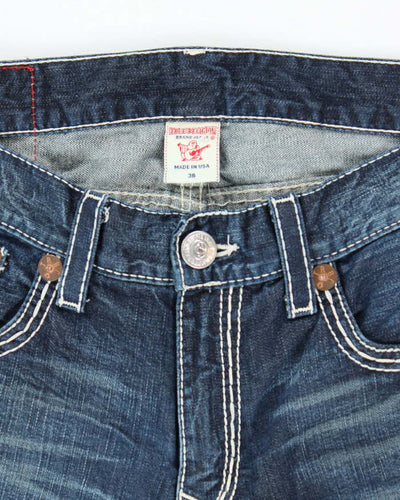 Vintage Y2K True Religion Dark Wash Relaxed Fit Jeans - W36 L29