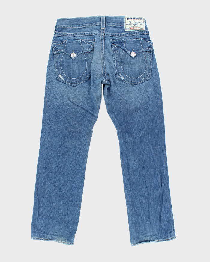 Vintage 2000's True Religion Straight Fit Medium Wash Jeans - W32 L30