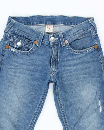 Vintage 2000's True Religion Straight Fit Medium Wash Jeans - W32 L30