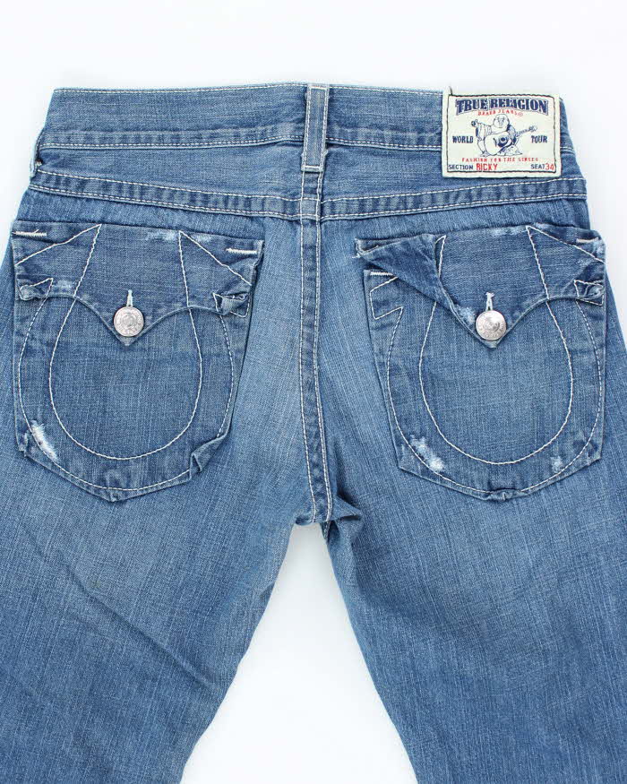 Vintage 2000's True Religion Straight Fit Medium Wash Jeans - W32 L30