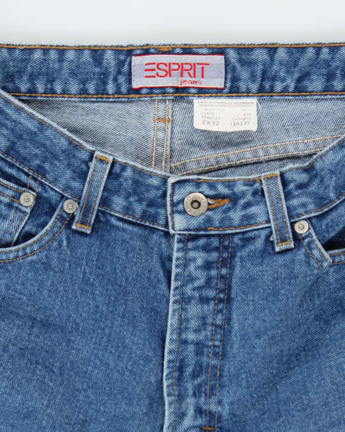 Vintage Esprit Medium Wash Straight Denim Jeans - W32 L29