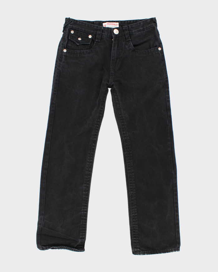 Vintage 2000's True Religion Black Relaxed Fit Jeans - W32 L29