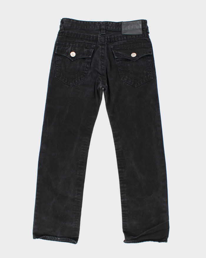 Vintage 2000's True Religion Black Relaxed Fit Jeans - W32 L29