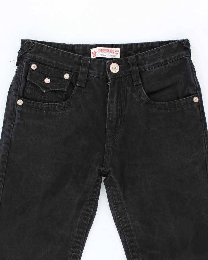 Vintage 2000's True Religion Black Relaxed Fit Jeans - W32 L29