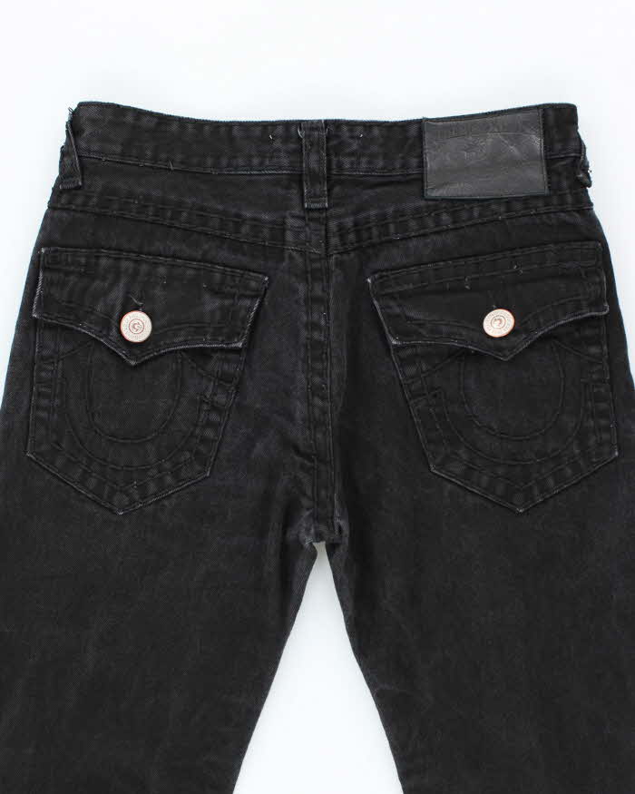 Vintage 2000's True Religion Black Relaxed Fit Jeans - W32 L29