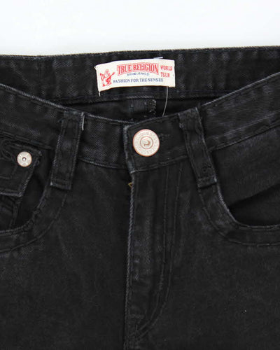 Vintage 2000's True Religion Black Relaxed Fit Jeans - W32 L29