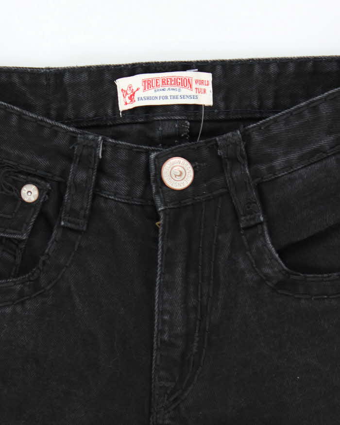 Vintage 2000's True Religion Black Relaxed Fit Jeans - W32 L29