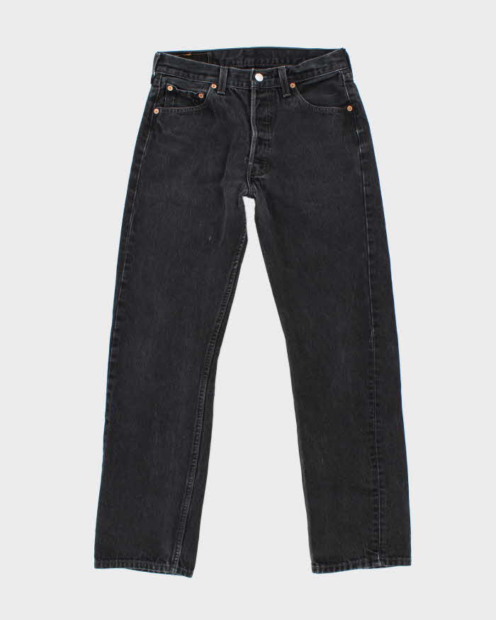 Vintage 2000's Levi's 501 Grey Stone Wash Denim Jeans - W28 L29