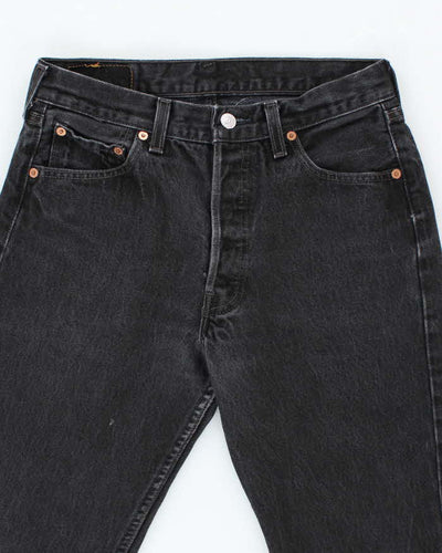 Vintage 2000's Levi's 501 Grey Stone Wash Denim Jeans - W28 L29