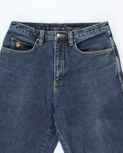 Vintage Y2K Rocawear Dark Wash Wide Leg Denim Jeans - W32 L28