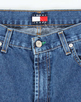 Vintage Tommy Hilfiger Dark Wash Baggy Fit Jeans - W31 L30