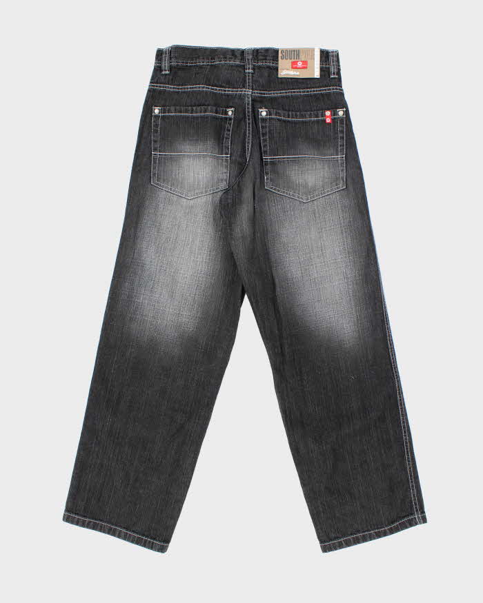 Vintage Y2K Southpole Grey Stone Wash Baggy Fit Jeans - W30 L30
