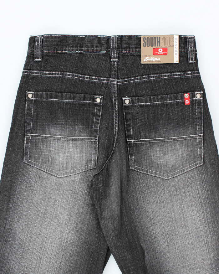 Vintage Y2K Southpole Grey Stone Wash Baggy Fit Jeans - W30 L30