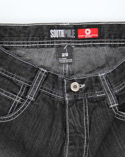 Vintage Y2K Southpole Grey Stone Wash Baggy Fit Jeans - W30 L30