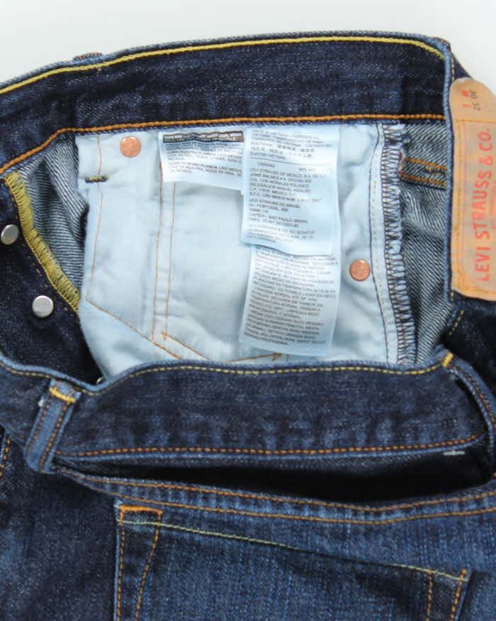 Vintage Levi's 501 Dark Wash Selvedge Denim Jeans - W30 L30