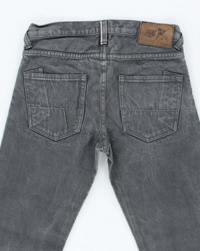 Vintage PRPS Grey Wash Red Line Selvedge Jeans - W30 L30