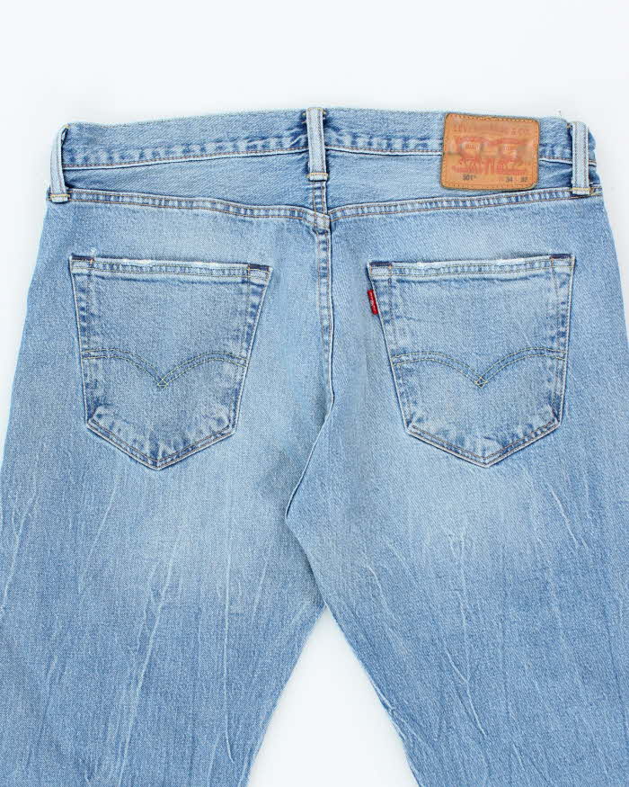 Vintage Levi's 501 Medium Wash Jeans - W34 L32