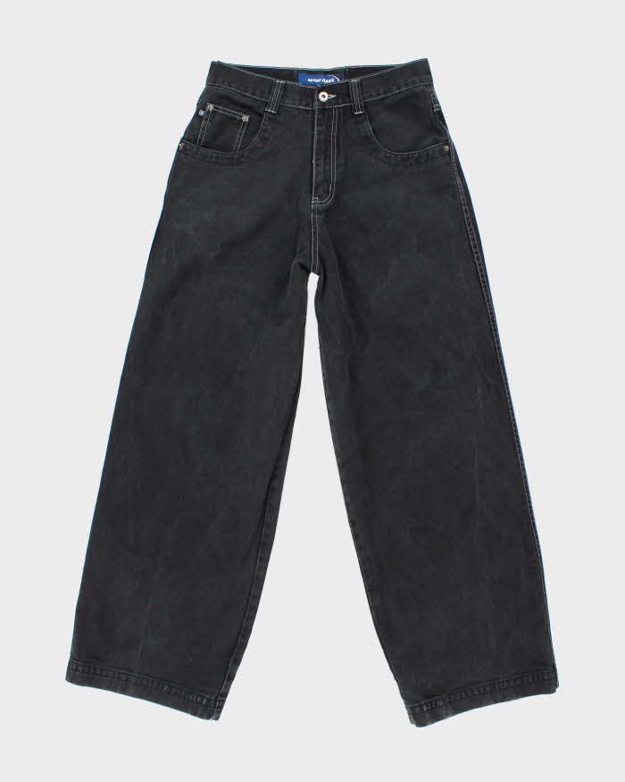 Vintage Y2K Brody Jeans Ultra Wide Leg Dark Wash Jeans - W29 L30